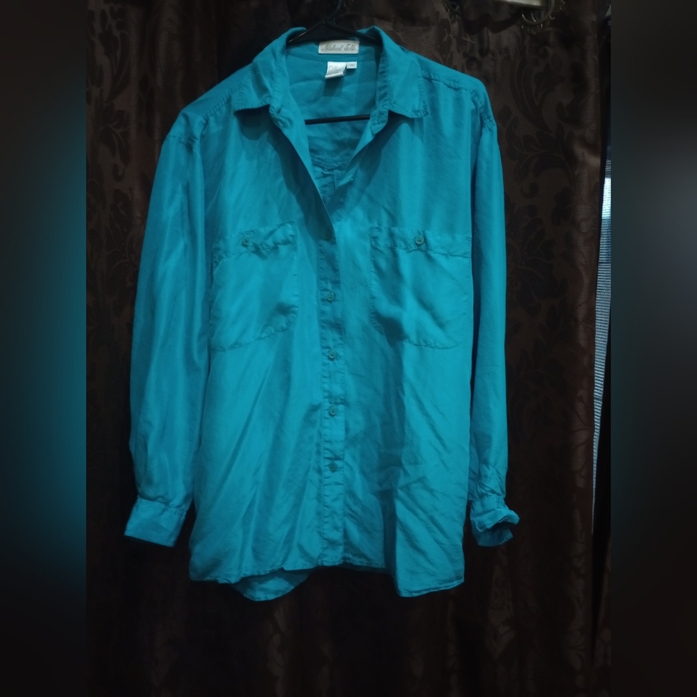 Naked Silk Vintage Teal Women's Shirt